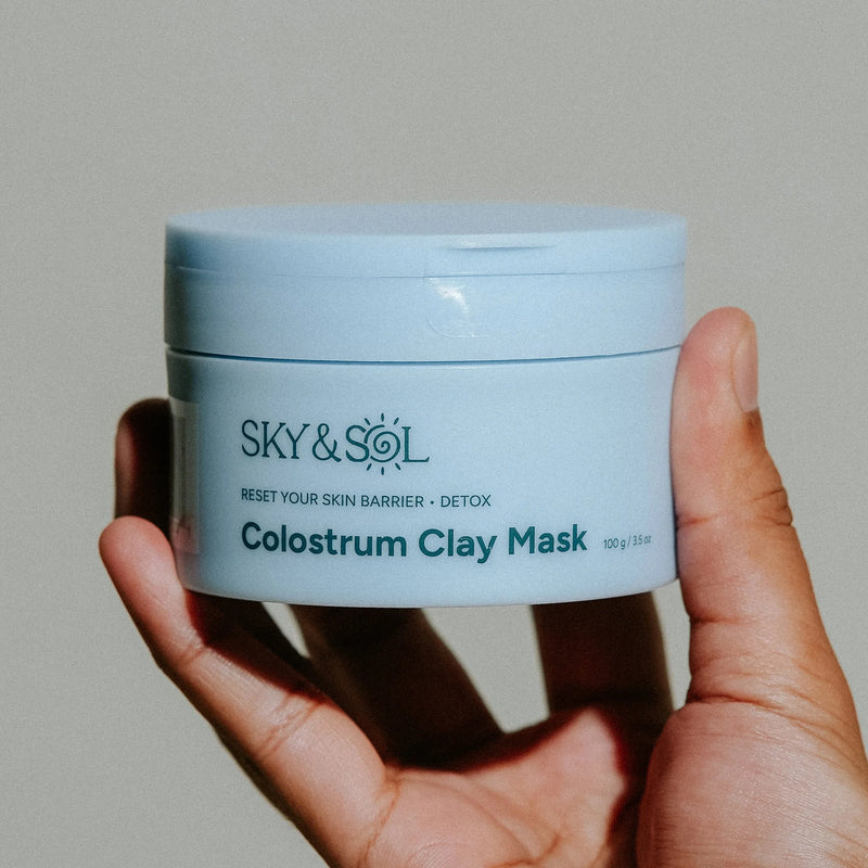 Sky and Sol Colostrum Clay Mask