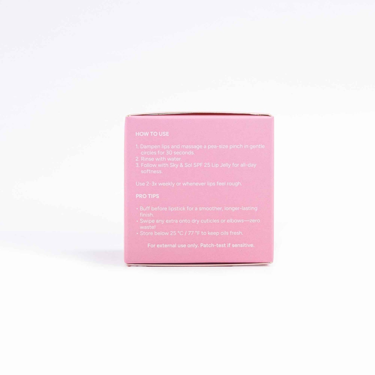 Sky and Sol Lip Scrub